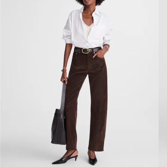 Madewell Pants - Madewell Brown Cordoruy The Balloon Pants Size 29 Retro 90s